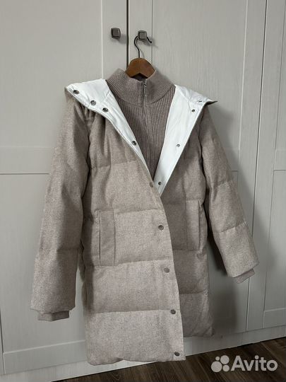 Пуховик пальто женский brunello cucinelli M