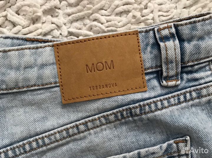Джинсовые шорты MOM