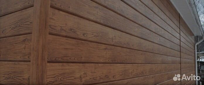 Сайдинг Евробрус Античный Дуб