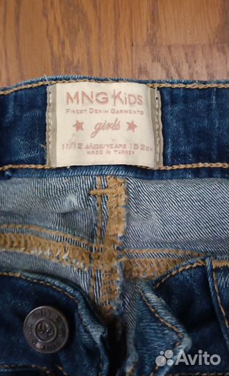 Джинсы на девочку 152-158
