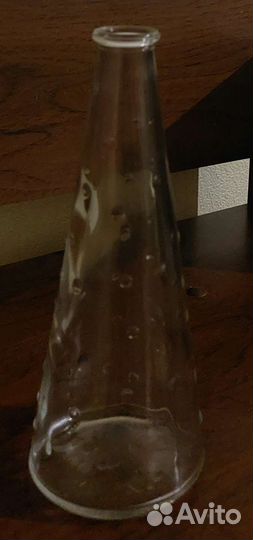 Вазочка стекло IKEA для одного цветка