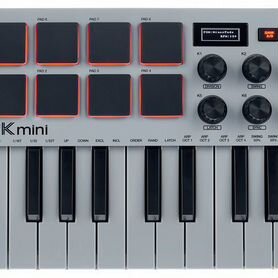 Midi-клавиатура Akai MPK Mini MK3 (серый)