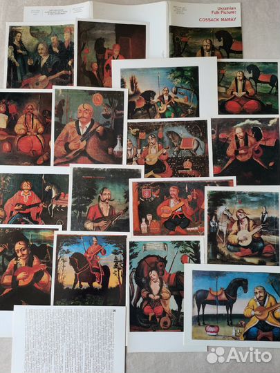 Наборы художественных открыток форматов А5 и А6