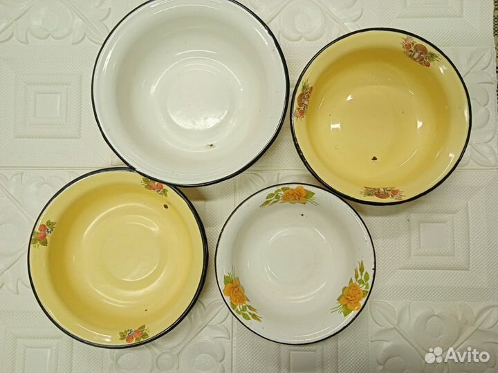 Эмалированная посуда СССР бу