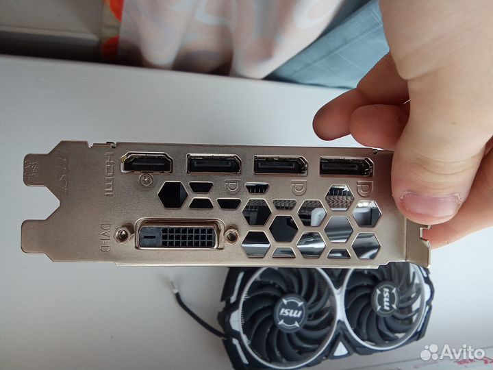 Продается видеокарта Radeon RX 570 4 гигабайта
