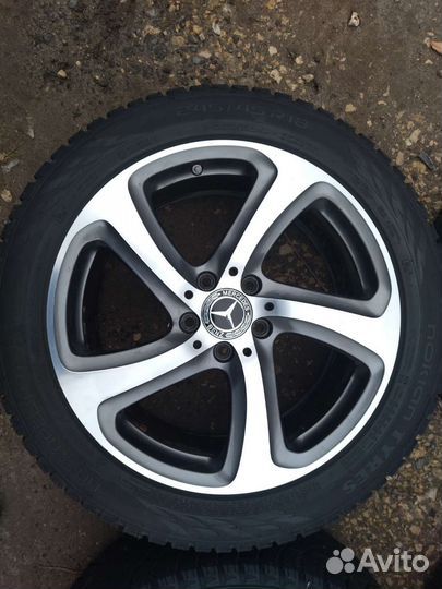Мерседес W213 E class r18 зима