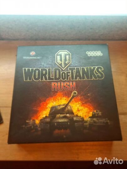 Настольная игра World of Tanks rush