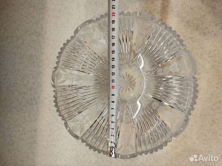 Вазочка хрусталь