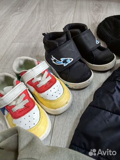 Одежда и обувь пакетом для мальчика 74-86см