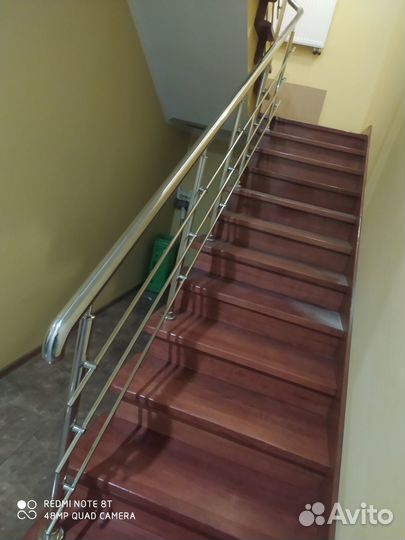 Перила, поручни, ограждения из нержавеющей стали