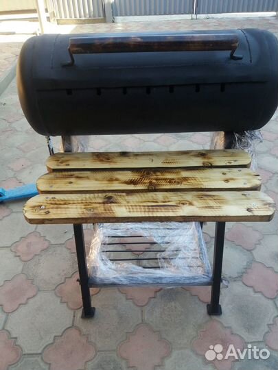 Мангал из газового баллона разборной