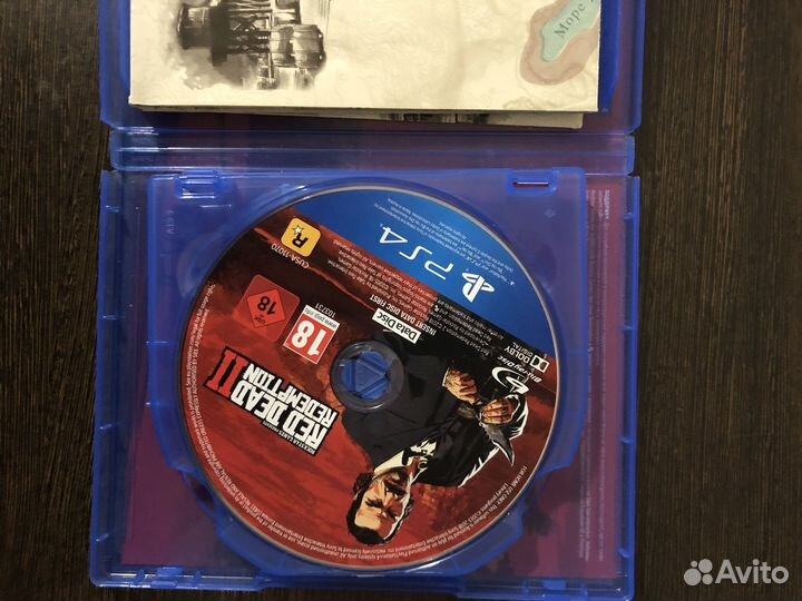 Игра на Ps4 RED dead redemption 2 UFC 4