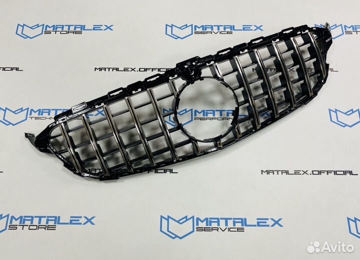 Решетка радиатора Mercedes W205 C205, GTR