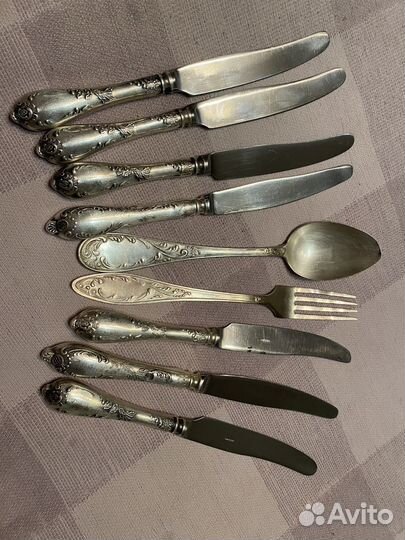 Набор столовых приборов под реставрацию