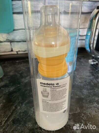 Смартсоска и бутылочка Calma