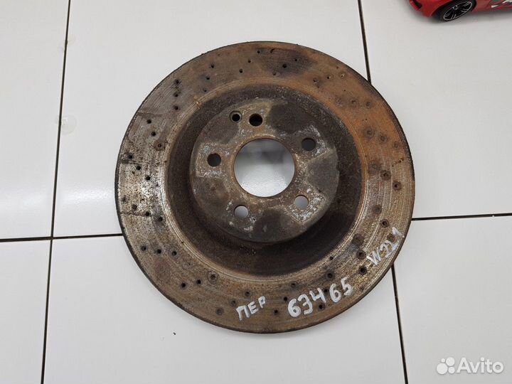 Диск тормозной передний (Mercedes-Benz S-class)