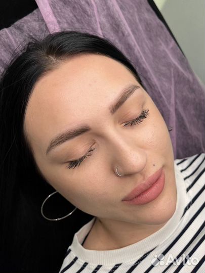 Модель на перманентный макияж удаление