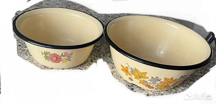 Эмалированная посуда новая и б/у