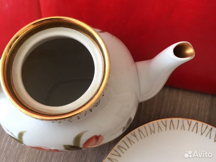 Сервиз чайный лфз «Букет чайных роз»