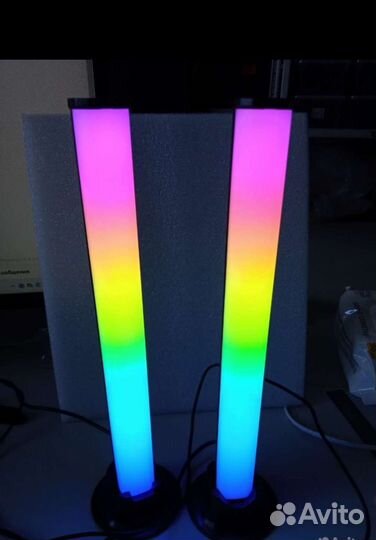 Умные светодиодные RGB-лампы с микрофоном