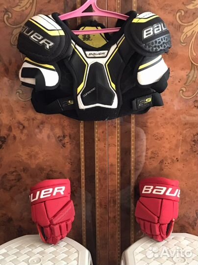 Краги детские и панцирь