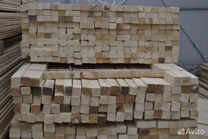 Брусок обрезной 50x50x6000