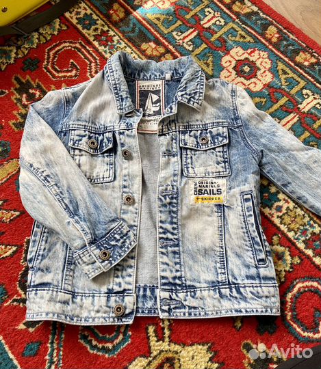Джинсовая куртка 104