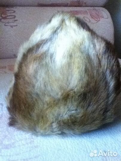 Женская меховая шапка винтаж