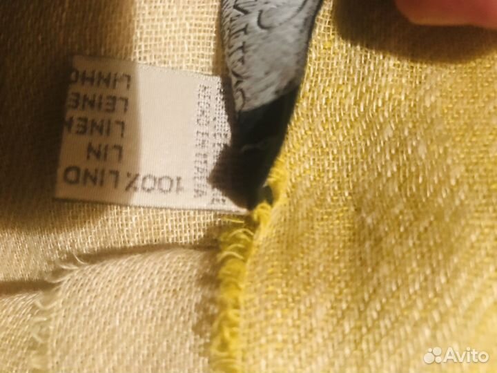 Летний шарф Valentino (Zilli ) оригинал лён