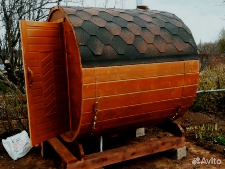 Бани-бочки под ключ