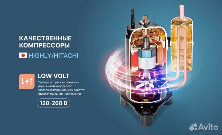 Инверторная сплит-система Centek CT-65FDC09 (27м2)