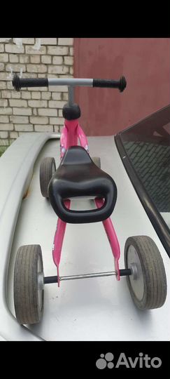 Беговел puky wutsch розовый