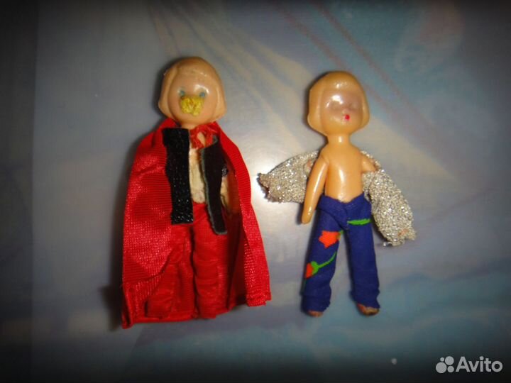 Кукла пвх 9 см 1980гг
