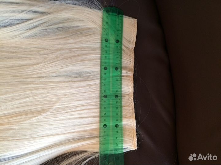 Волосы на заколках большая прядь на 5 заколках