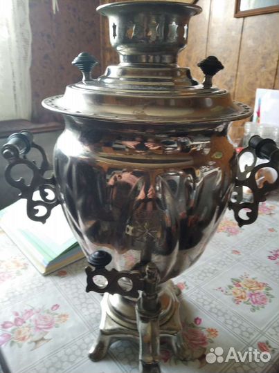 Тульский самовар электрический СССР новый