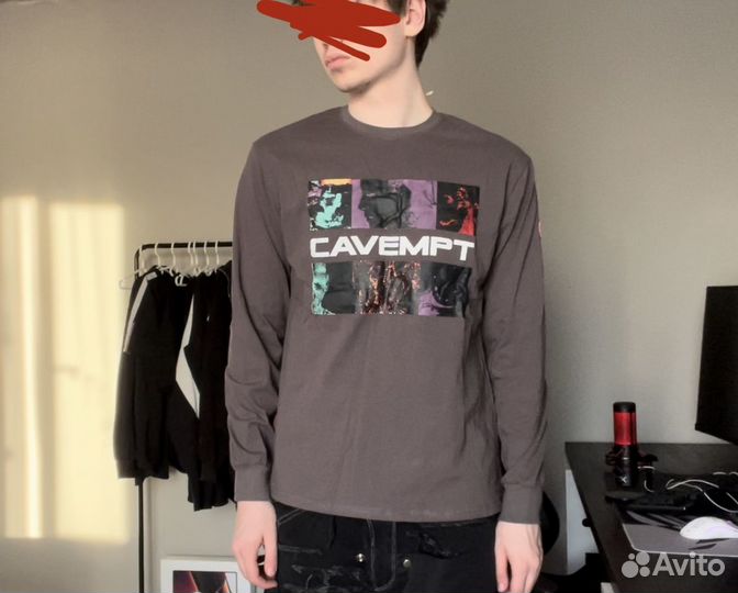 Свитшот Cav Empt серый