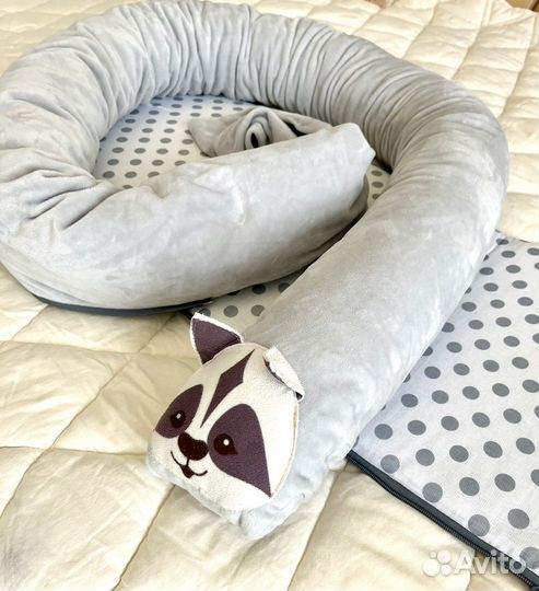 Кокон для новорожденных гнездышко
