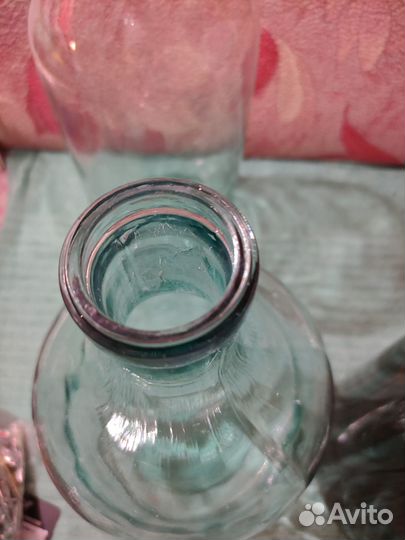 Бутыль стекло- 3 шт. / 5 литров / СССР