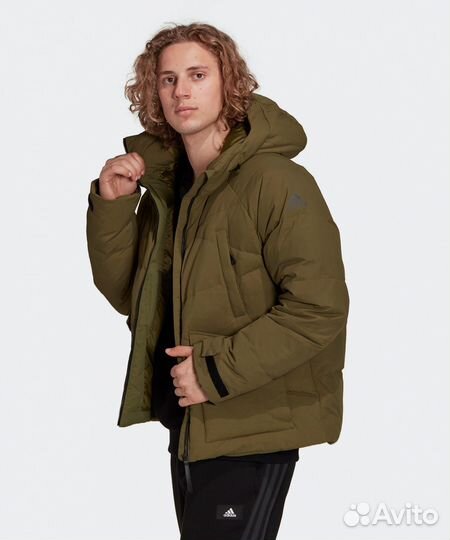 Новый пуховик Adidas оригинал