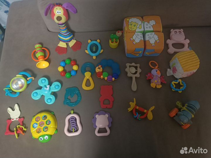 Погремушки прорезыватели