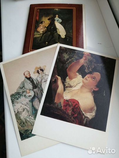 Открытки Карл Бпюллов