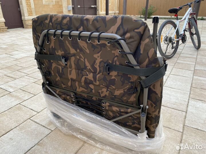 Раскладушка карповая Fox (Фокс) - R-Series Camo Be