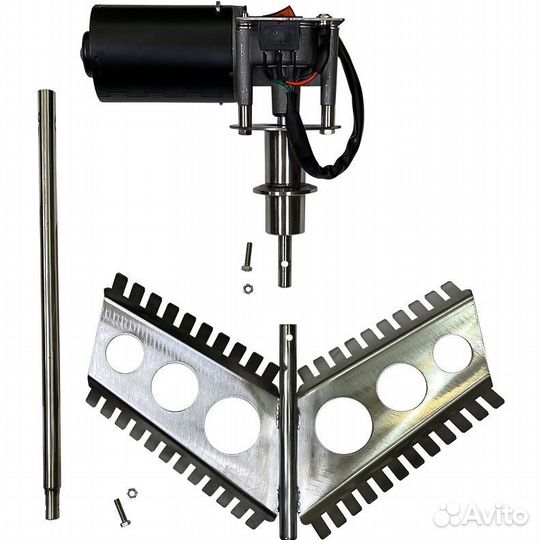 Мешалка для пароводяного котла пвк 50л с электроп