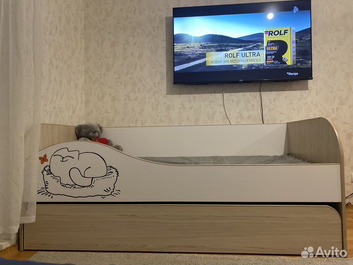 Детская кровать от 3 лет с матрасом