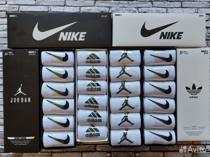 Носки Nike Adidas Jordan Puma