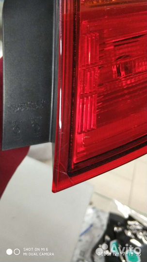 Фонарь задний правый кия оптима