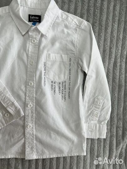 Рубашка для мальчика 92 98