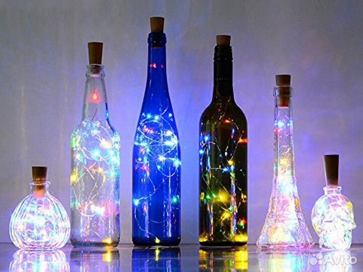 Вечный светильник-пробка LED на солнечной батарее