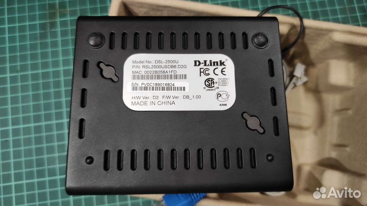 Adsl модем D-link DSL-2500U