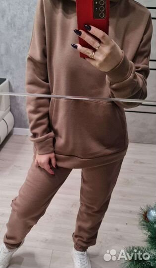 Спортивный костюм женский на флисе новый